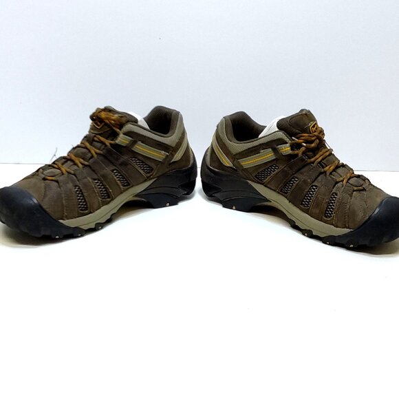 KEEN Voyageur Vented Hiking Shoes Men US 9M Leather Mesh Outdoor Water-Resistant - Picture 5 of 12